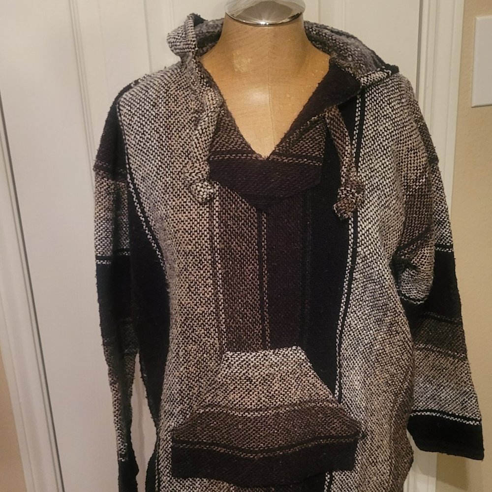Woven Neutral Chill Hoodie